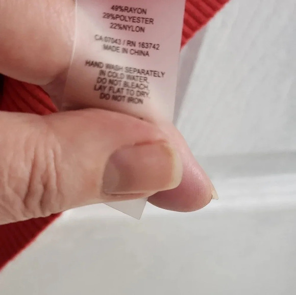 Vila Milano Sleeveless Sweater Orange Flame size L - Picture 5 of 6